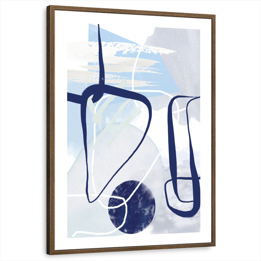 framed-print-brown-walnut-white-border