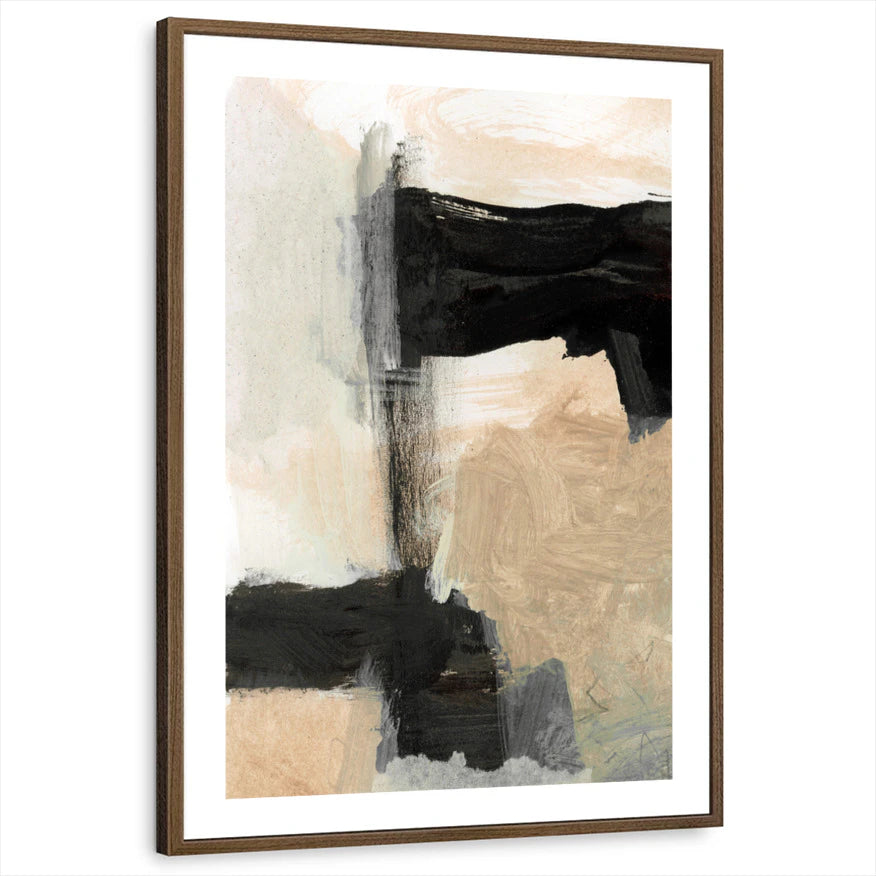 framed-print-brown-walnut-white-border