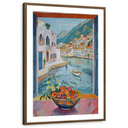 framed-print-brown-walnut-white-border