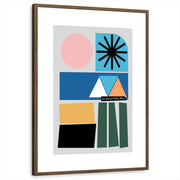 framed-print-brown-walnut-white-border