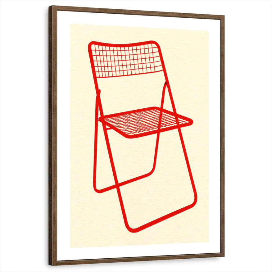 framed-print-brown-walnut-white-border