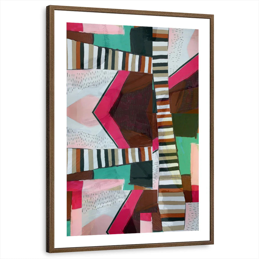 framed-print-brown-walnut-white-border