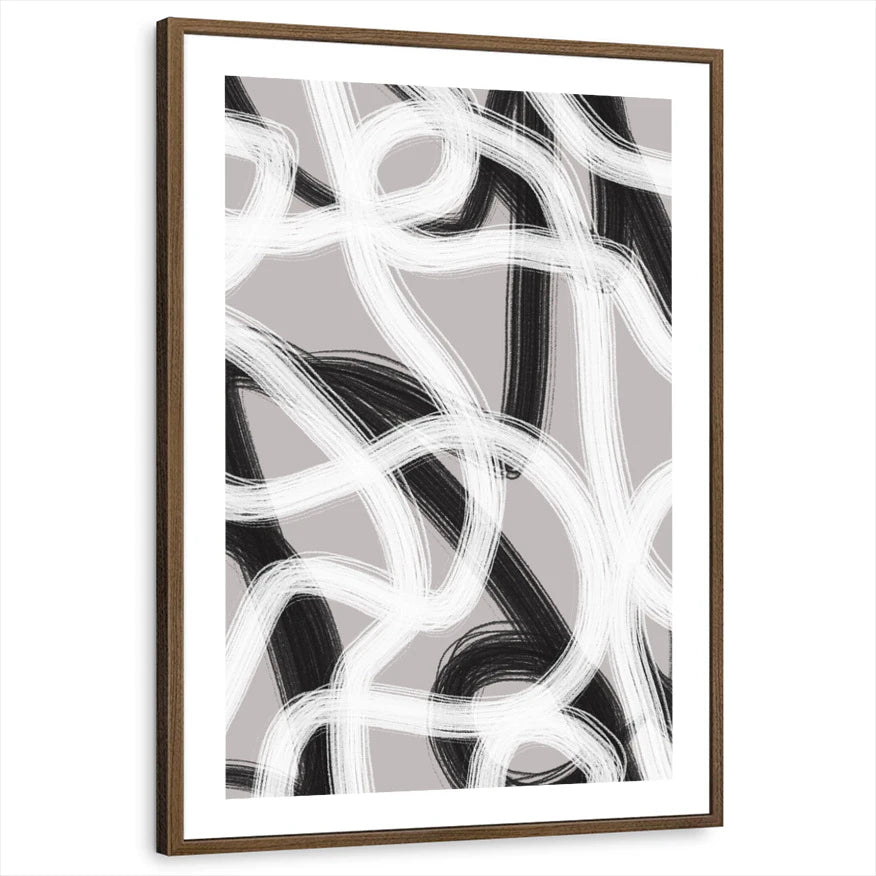 framed-print-brown-walnut-white-border