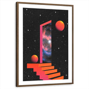 framed-print-brown-walnut-white-border
