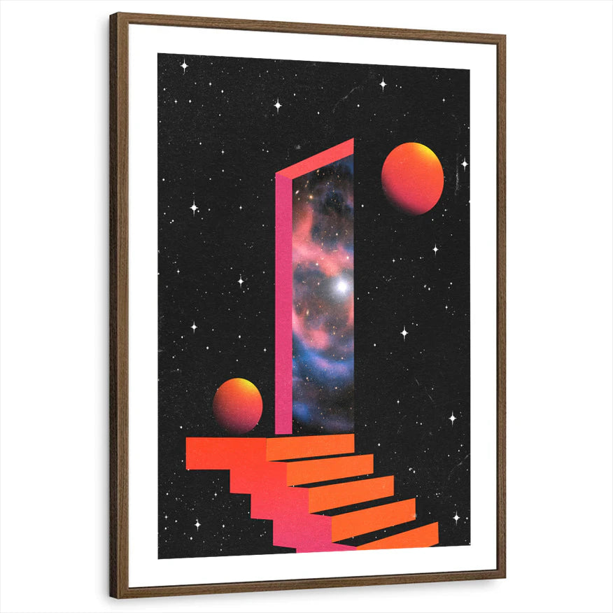 framed-print-brown-walnut-white-border