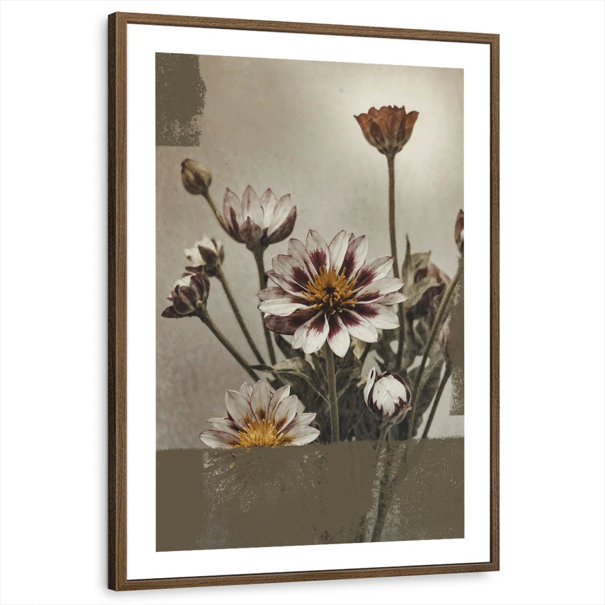 framed-print-brown-walnut-white-border