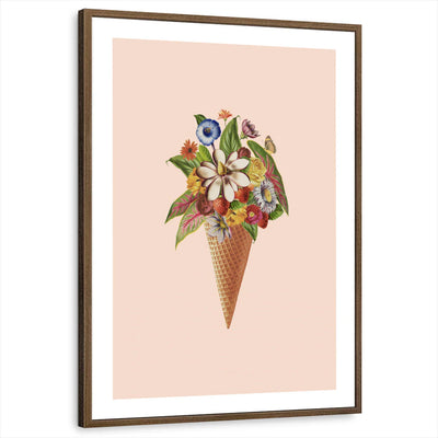 framed-print-brown-walnut-white-border