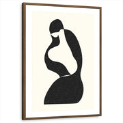 framed-print-brown-walnut-white-border
