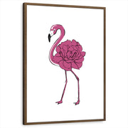 framed-print-brown-walnut-white-border