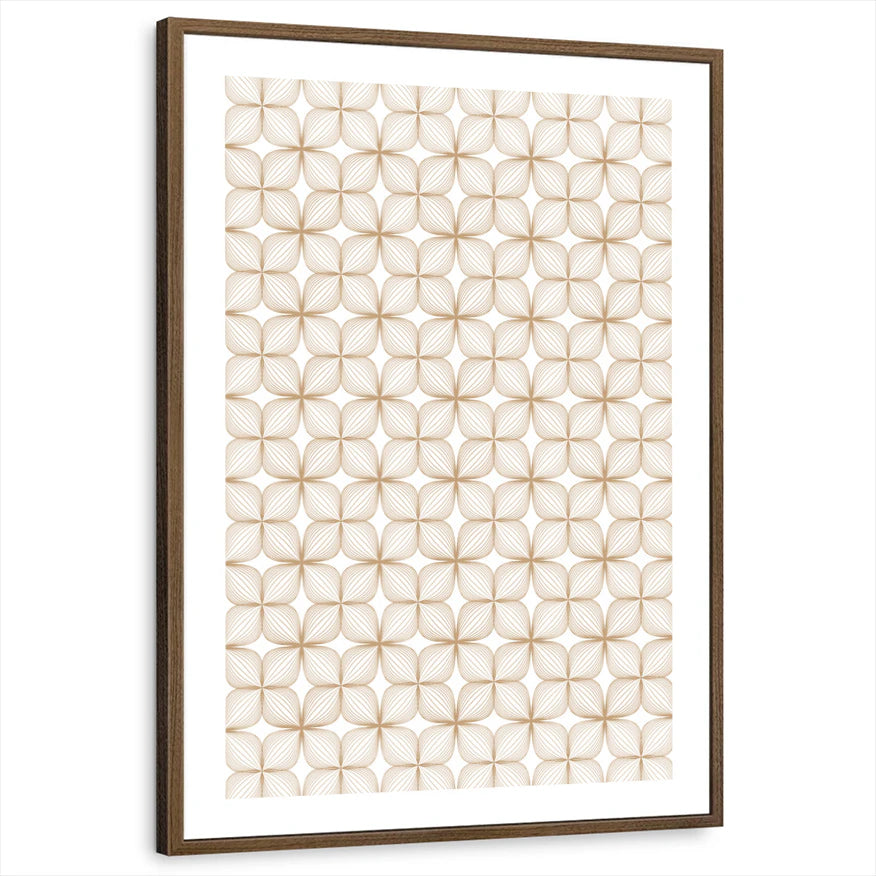 framed-print-brown-walnut-white-border