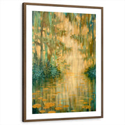 framed-print-brown-walnut-white-border