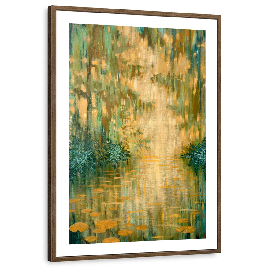 framed-print-brown-walnut-white-border