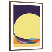 framed-print-brown-walnut-white-border