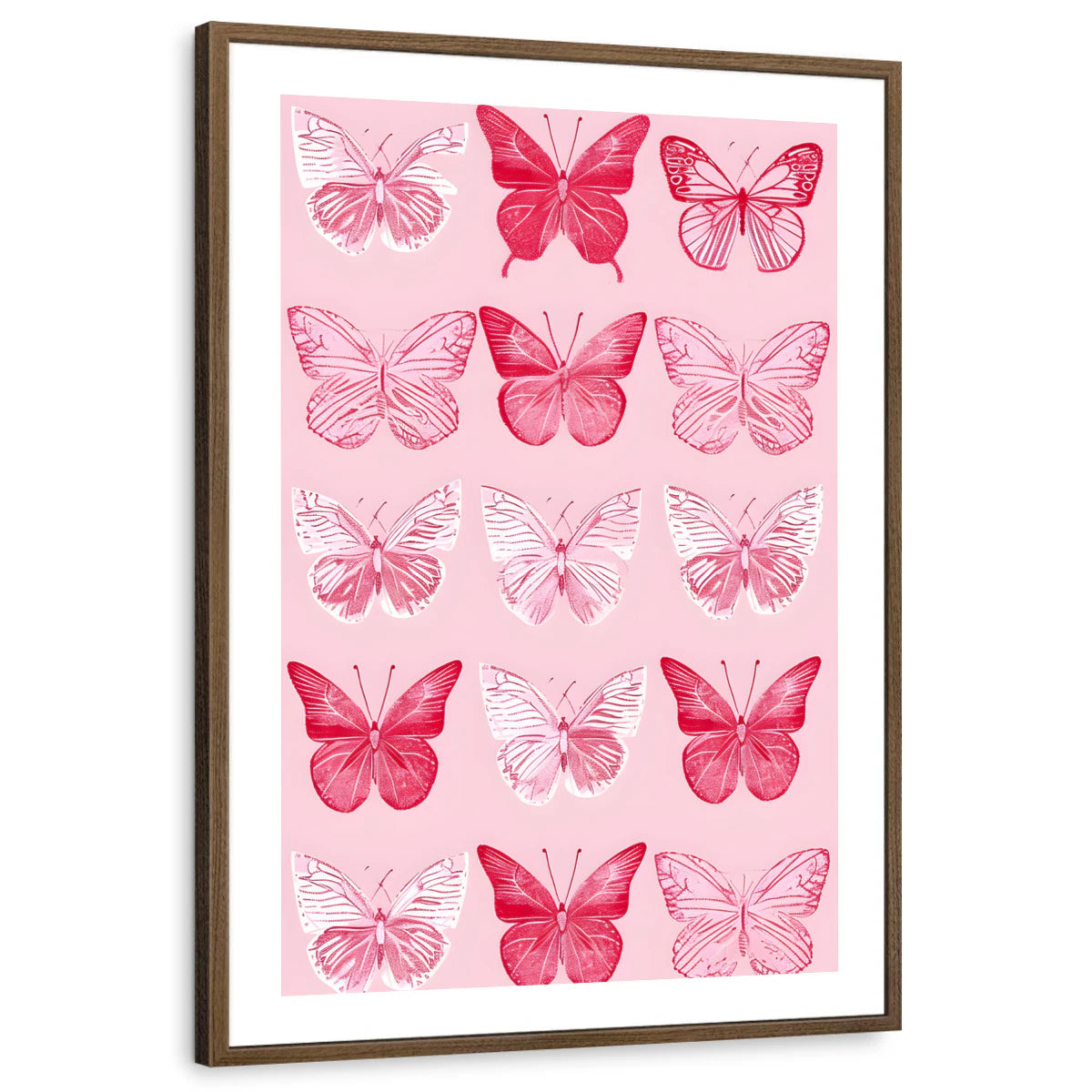 framed-print-brown-walnut-white-border