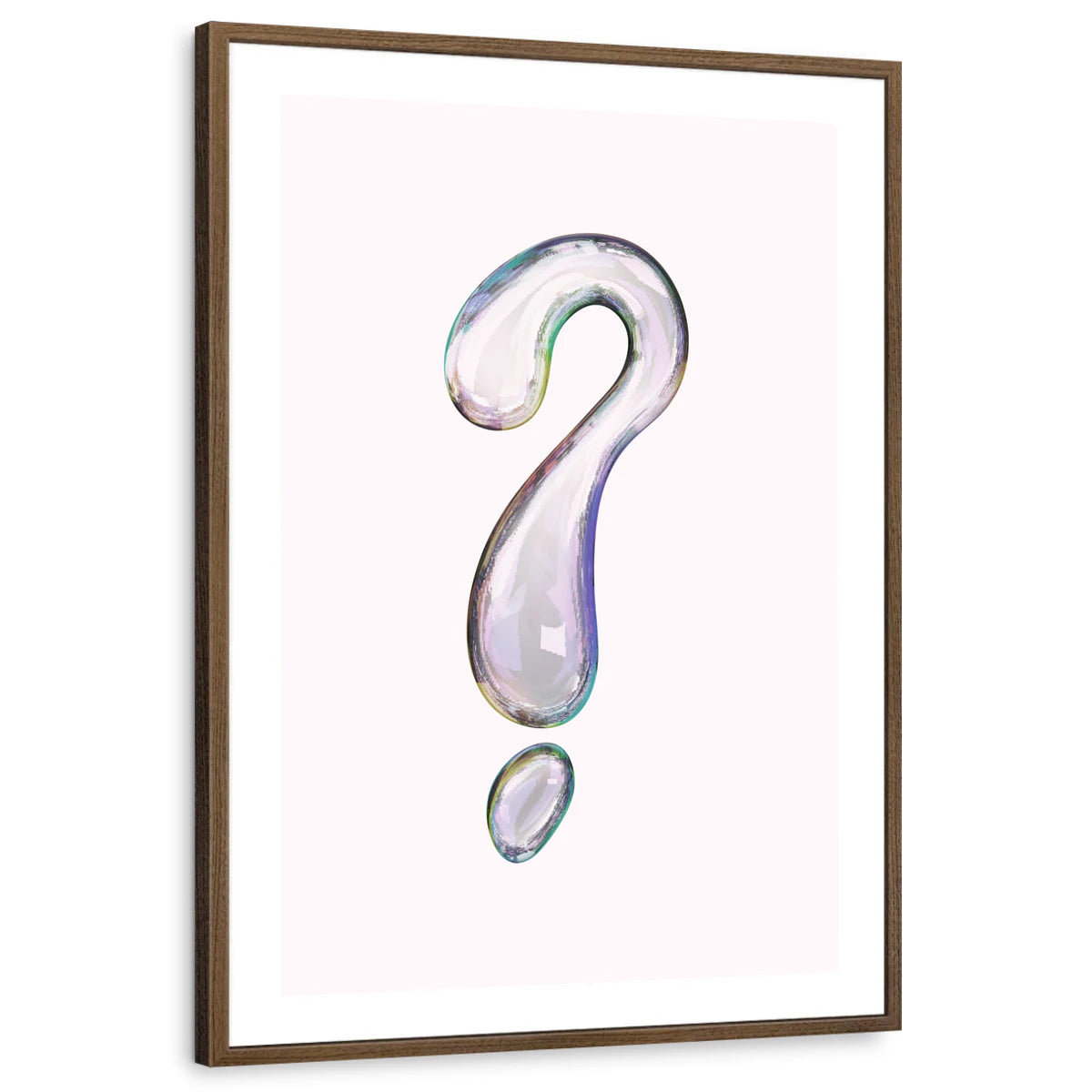 framed-print-brown-walnut-white-border