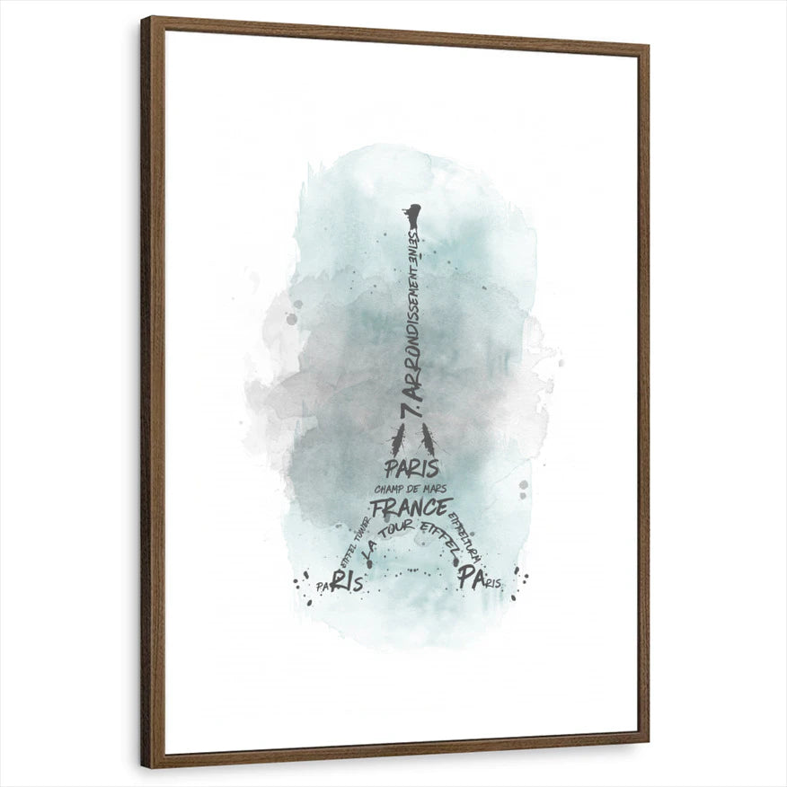 framed-print-brown-walnut-white-border