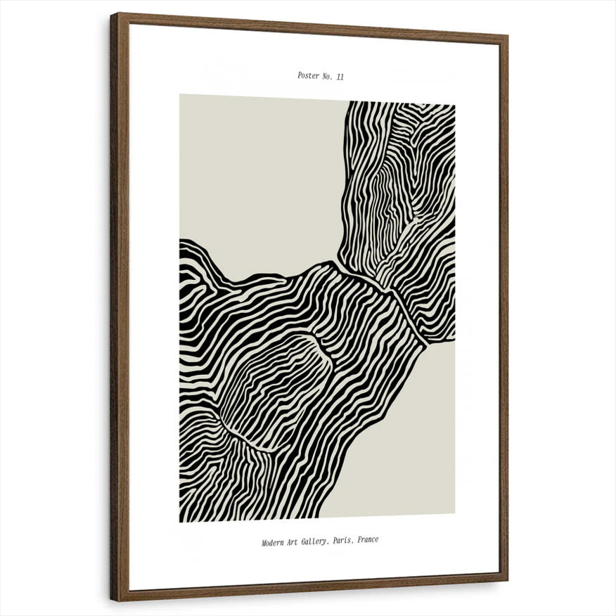 framed-print-brown-walnut-white-border