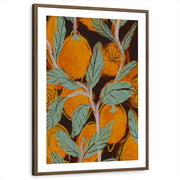 framed-print-brown-walnut-white-border