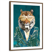 framed-print-brown-walnut-white-border