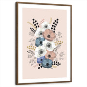 framed-print-brown-walnut-white-border