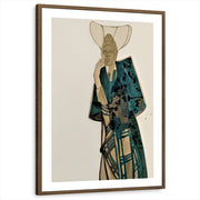 framed-print-brown-walnut-white-border