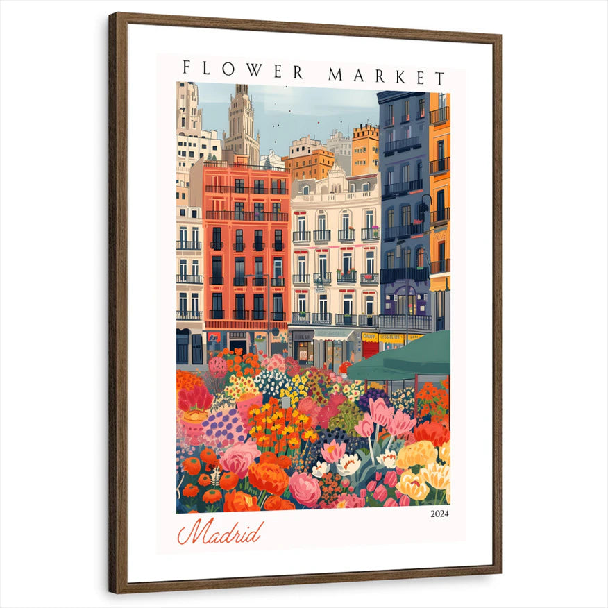 framed-print-brown-walnut-white-border
