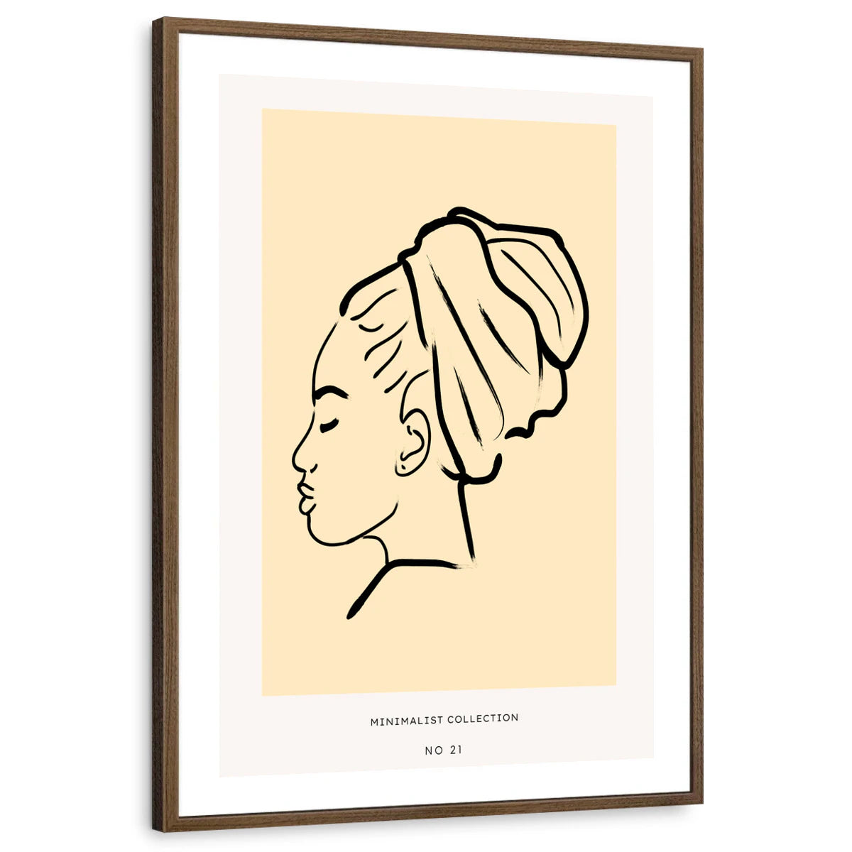 framed-print-brown-walnut-white-border