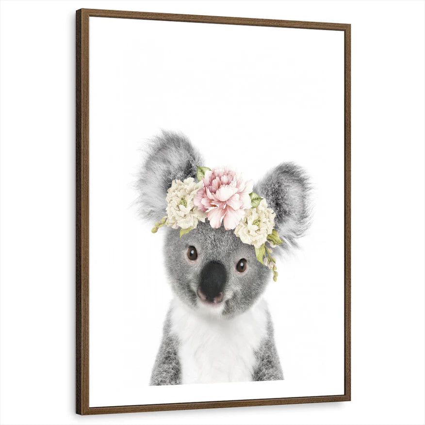 framed-print-brown-walnut-white-border