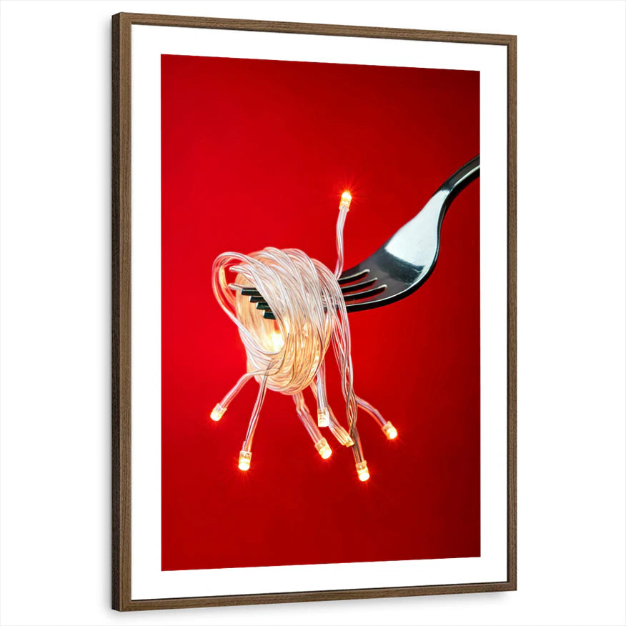 framed-print-brown-walnut-white-border