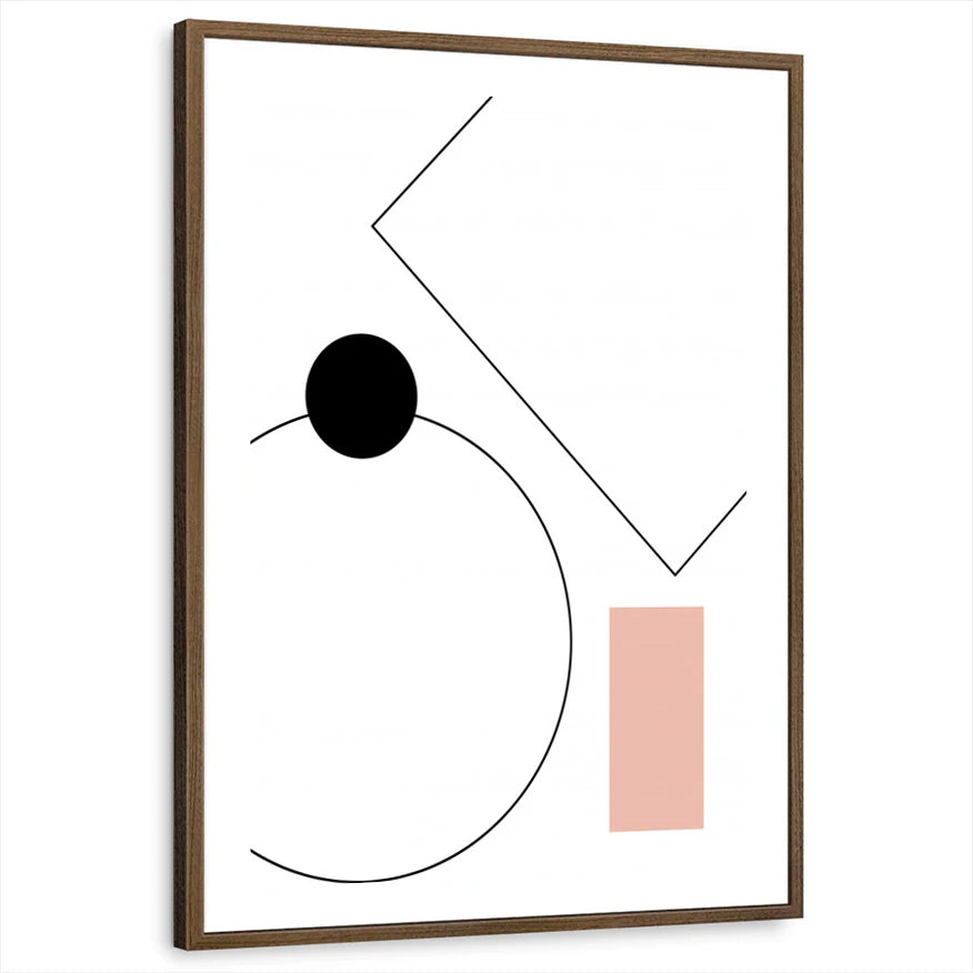 framed-print-brown-walnut-white-border
