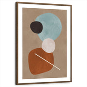 framed-print-brown-walnut-white-border