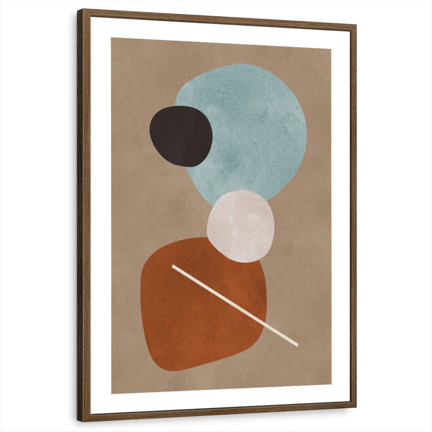 framed-print-brown-walnut-white-border