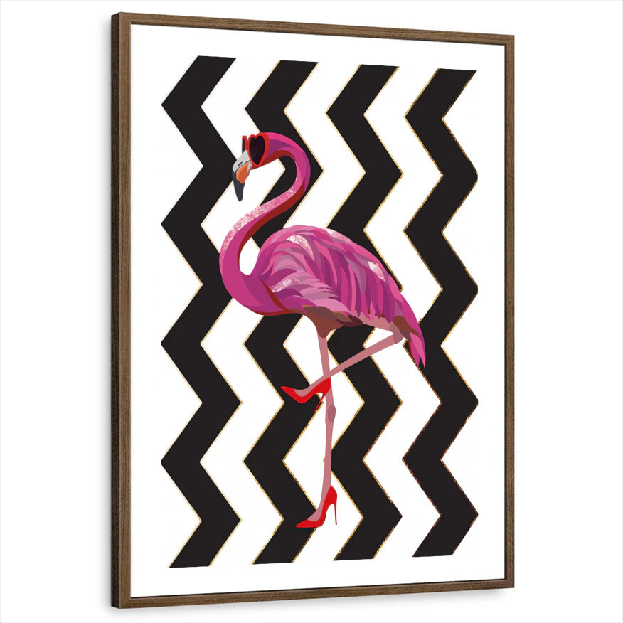 framed-print-brown-walnut-white-border