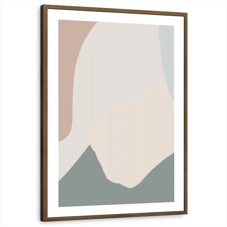 framed-print-brown-walnut-white-border