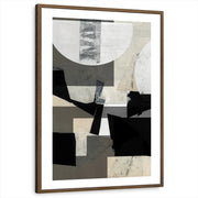 framed-print-brown-walnut-white-border