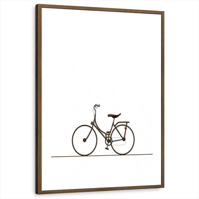 framed-print-brown-walnut-white-border