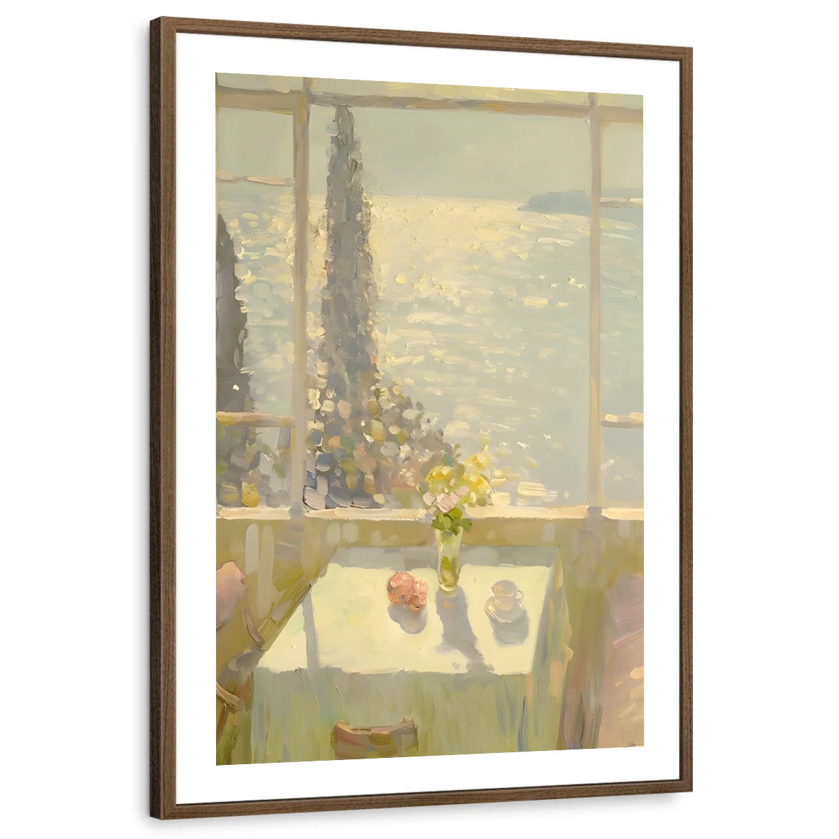 framed-print-brown-walnut-white-border