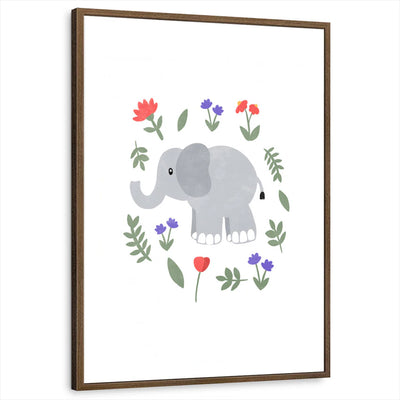 framed-print-brown-walnut-white-border