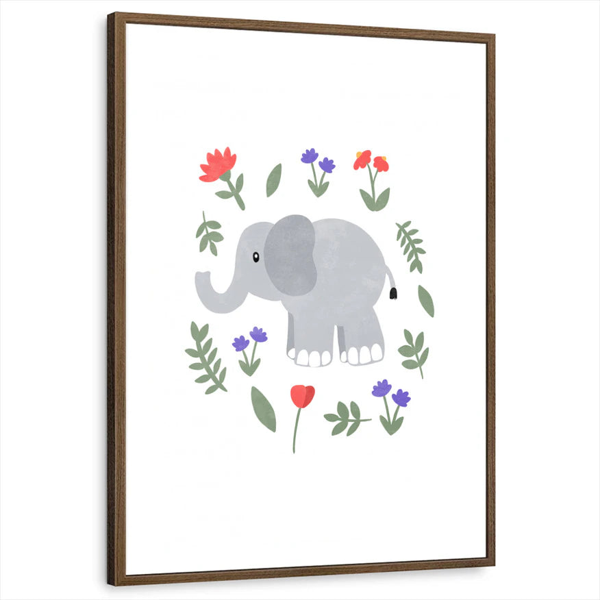 framed-print-brown-walnut-white-border