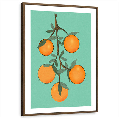 framed-print-brown-walnut-white-border