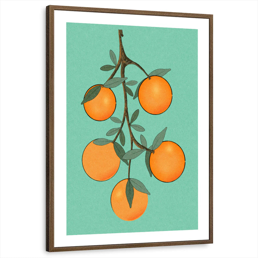 framed-print-brown-walnut-white-border