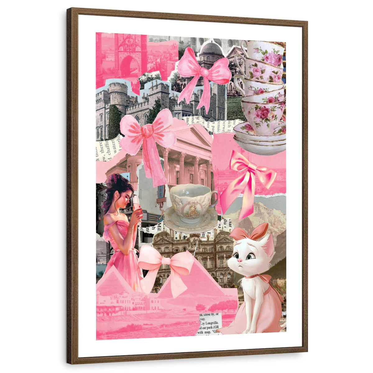 framed-print-brown-walnut-white-border