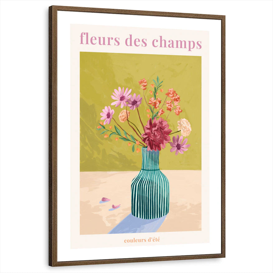 framed-print-brown-walnut-white-border