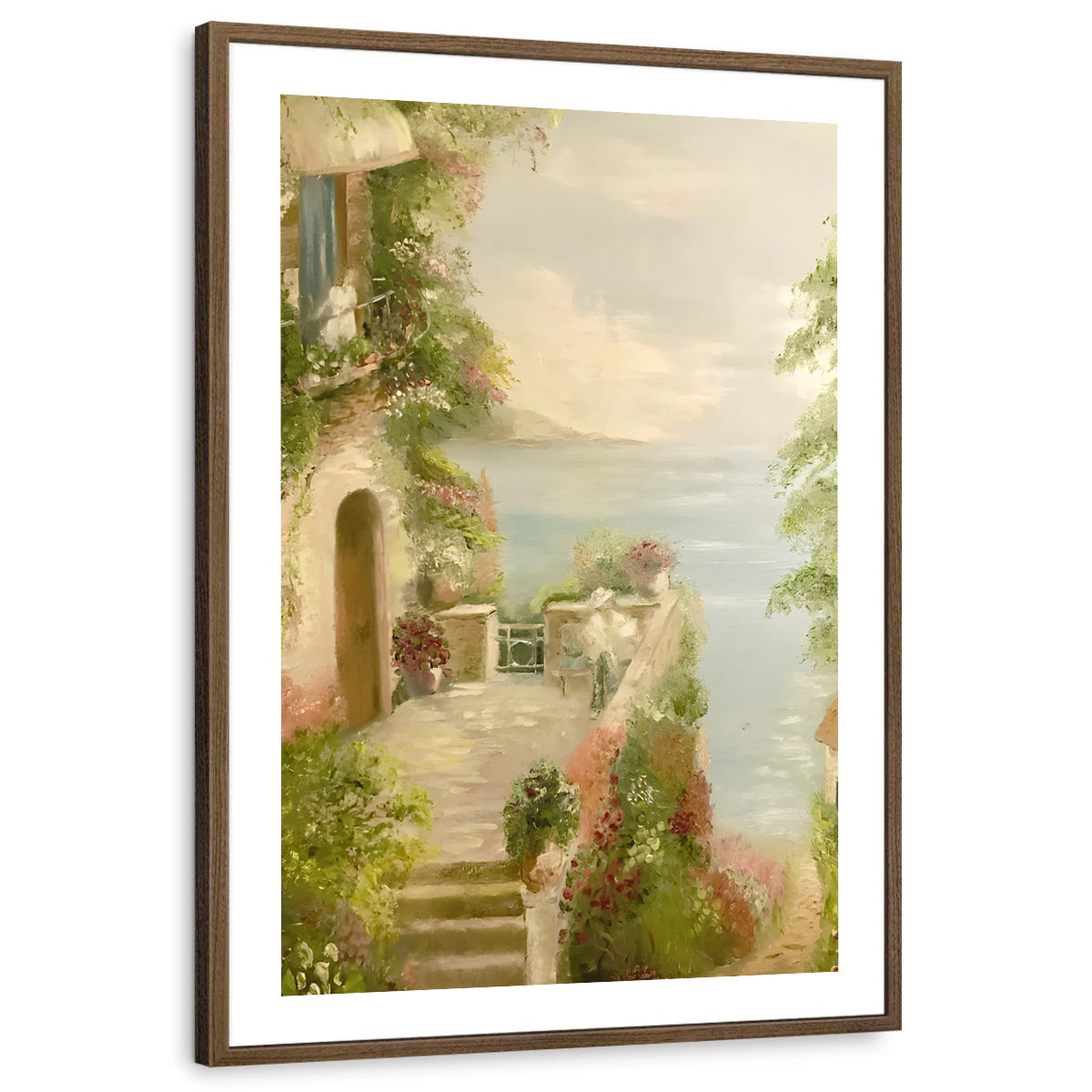 framed-print-brown-walnut-white-border