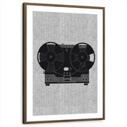 framed-print-brown-walnut-white-border