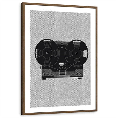 framed-print-brown-walnut-white-border