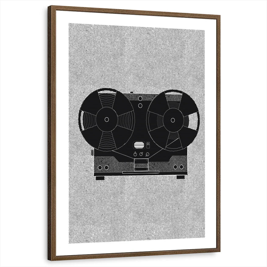 framed-print-brown-walnut-white-border