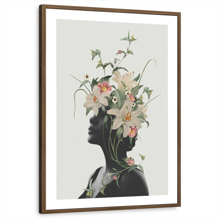 framed-print-brown-walnut-white-border