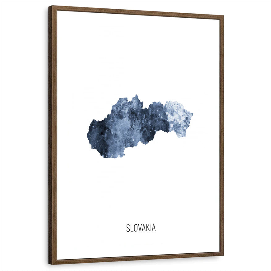 framed-print-brown-walnut-white-border