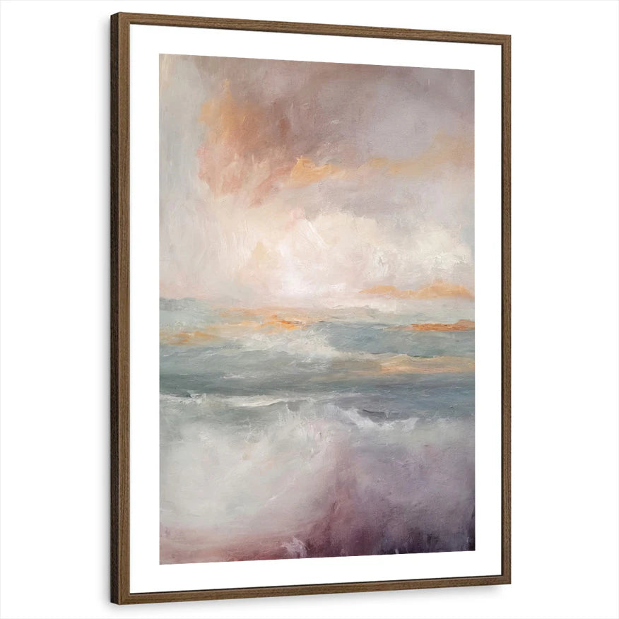 framed-print-brown-walnut-white-border